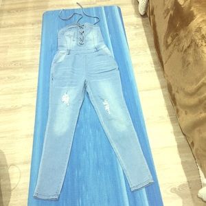 Jeans jumpsuit